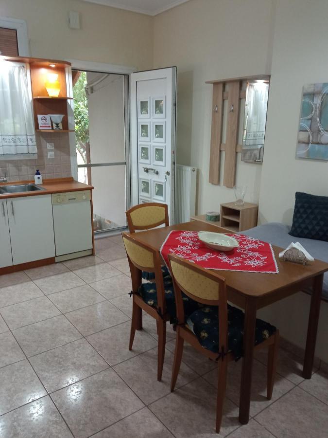 Ferienwohnung Sofia'S Garden Néa Péramos Exterior foto